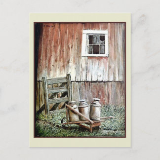 Carte Postale Art vintage - B. Martin, Milk Jugs