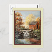 Carte Postale Art vintage - B. Mitchell (Devant / Derrière)