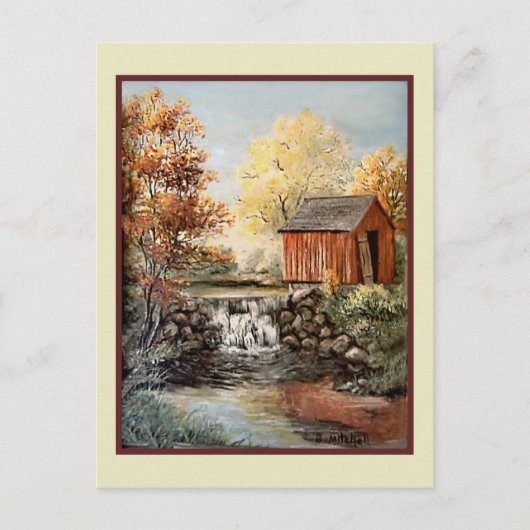 Carte Postale Art vintage - B. Mitchell (Devant)