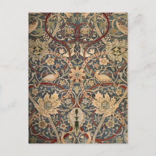 Carte Postale Art Vintage d'Oiseau de William Morris Bullerswood