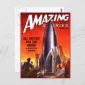 Carte Postale Art vintage du Wi-Fi (Devant / Derrière)