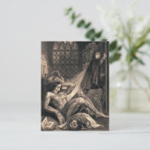 Carte Postale Art vintage Frankenstein (Debout devant)