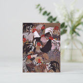 Carte Postale Art vintage Rosters (Debout devant)