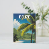 Carte Postale Art Vintage voyage du Belize (Debout devant)