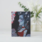 Carte postale Art Wonderland de Red Queen (Debout devant)