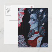 Carte postale Art Wonderland de Red Queen (Devant / Derrière)