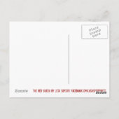 Carte postale Art Wonderland de Red Queen (Dos)