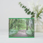 Carte postale Art Woodland Path 1 (Debout devant)