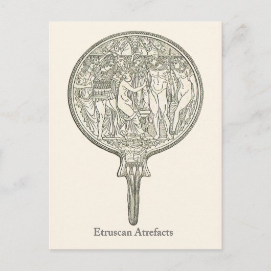 Carte Postale Artefacts étrusques 4 (Devant)