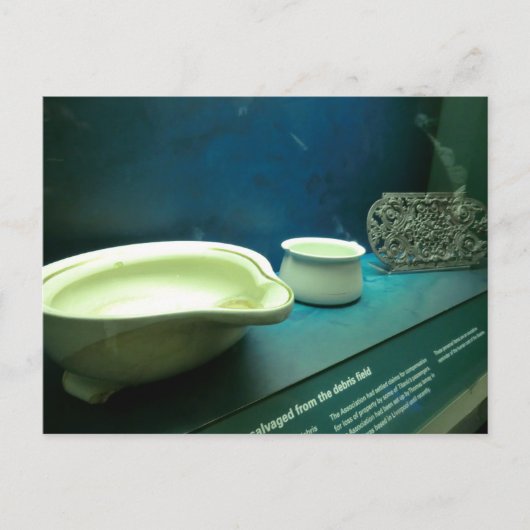 Carte Postale Artefacts Titaniques (Devant)