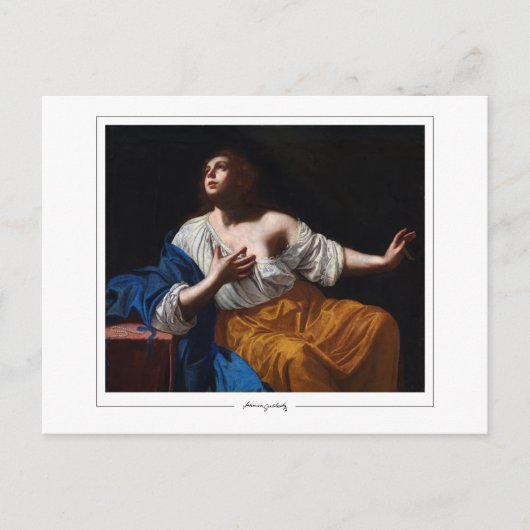 Carte Postale Artemisia Gentileschi #11 - Art fine (Devant)