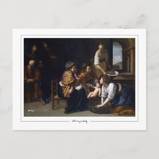 Carte Postale Artemisia Gentileschi #13 - Beaux-Arts (Devant)