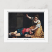 Carte Postale Artemisia Gentileschi #14 - Art fine (Devant)