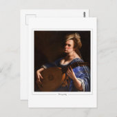 Carte Postale Artemisia Gentileschi #16 - Art fin (Devant / Derrière)