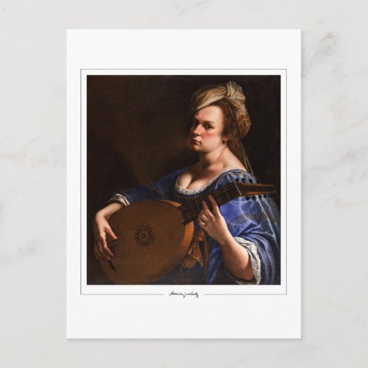 Carte Postale Artemisia Gentileschi #16 - Art fin (Devant)