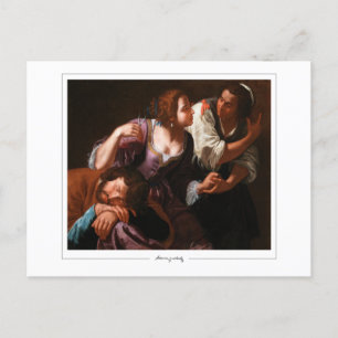 Carte Postale Artemisia Gentileschi #17 - Art fine