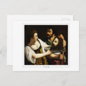 Carte Postale Artemisia Gentileschi #36 - Art fin (Devant / Derrière)