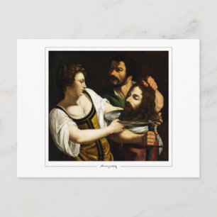 Carte Postale Artemisia Gentileschi #36 - Art fin