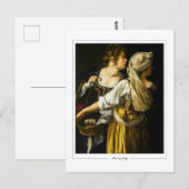 Carte Postale Artemisia Gentileschi #3 - Art (Devant / Derrière)
