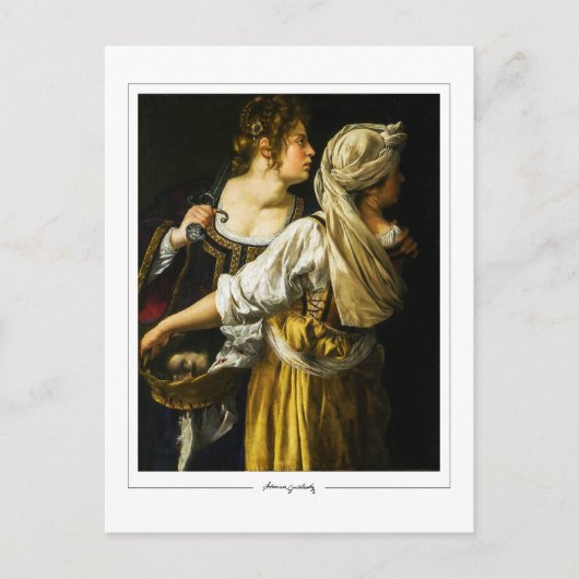 Carte Postale Artemisia Gentileschi #3 - Art (Devant)