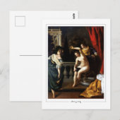 Carte Postale Artemisia Gentileschi #45 - Art fin (Devant / Derrière)