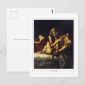 Carte Postale Artemisia Gentileschi #84 - Art fine (Devant / Derrière)