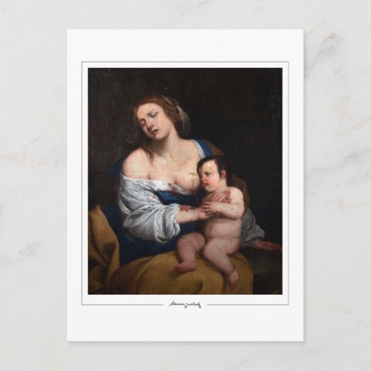 Carte Postale Artemisia Gentileschi #94 - Art fin (Devant)