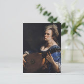 Carte Postale Artemisia Gentileschi Art (Debout devant)