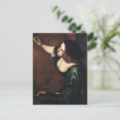 Carte Postale Artemisia Gentileschi Art (Debout devant)