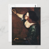 Carte Postale Artemisia Gentileschi Art (Devant / Derrière)