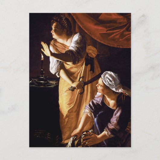 Carte Postale Artemisia Gentileschi Art (Devant)