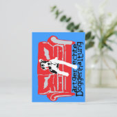 Carte Postale Artgerechte Doggenhaltung (Debout devant)