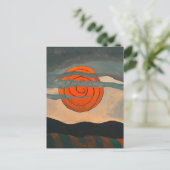 Carte Postale Arthur Dove, Red Sun, (Debout devant)