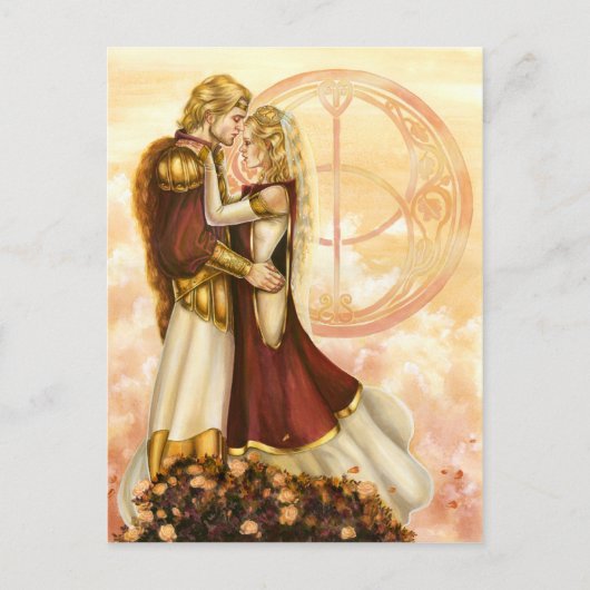 Carte Postale Arthur et le Mariage de Guinevere (Devant)