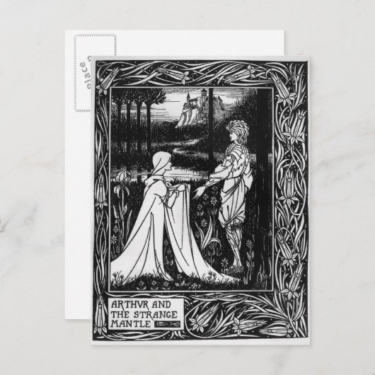 Carte Postale Arthur et l'étrange manteau (Devant / Derrière)