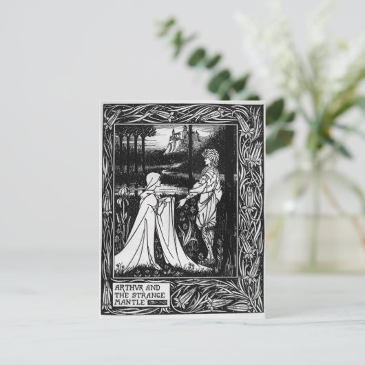 Carte Postale Arthur et l'étrange manteau (Debout devant)