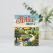 Carte Postale Arthur, Illinois (Debout devant)
