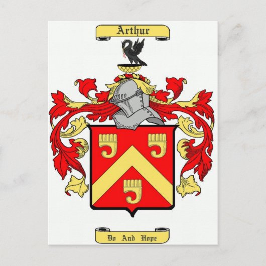 Carte Postale arthur (irlandais) (Devant)