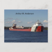 Carte postale Arthur M. Anderson (Devant)