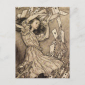 Carte Postale Arthur Rackham Alice Au Pays Des Merveilles (Devant)