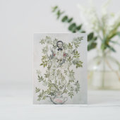 Carte Postale Arthur Rackham | Au milieu d'un arbre assis un gen (Debout devant)