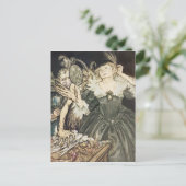 Carte Postale Arthur Rackham | Comus de John Milton : "Et eux, (Debout devant)