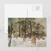 Carte Postale Arthur Rackham | Hiver à Kensington Gardens de (Devant / Derrière)