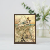 Carte Postale Arthur Rackham Illustration Midsummer Nights Dream (Debout devant)