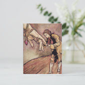 Carte Postale Arthur Rackham | Image aquarelle d'origine (Debout devant)