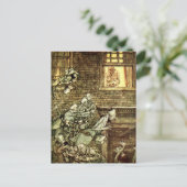 Carte Postale Arthur Rackham - Un chant de Noël - Fantômes (Debout devant)