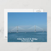 Carte Postale Arthur Ravenel Jr. Bridge (Devant / Derrière)