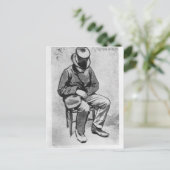 Carte Postale Arthur Rimbaud (Debout devant)