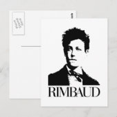 Carte Postale Arthur Rimbaud (Devant / Derrière)