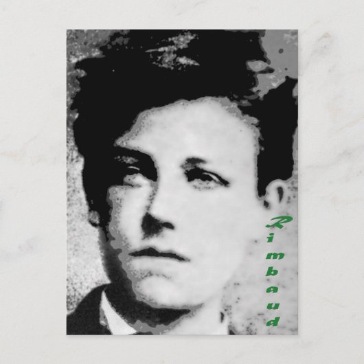 Carte Postale Arthur Rimbaud (Devant)